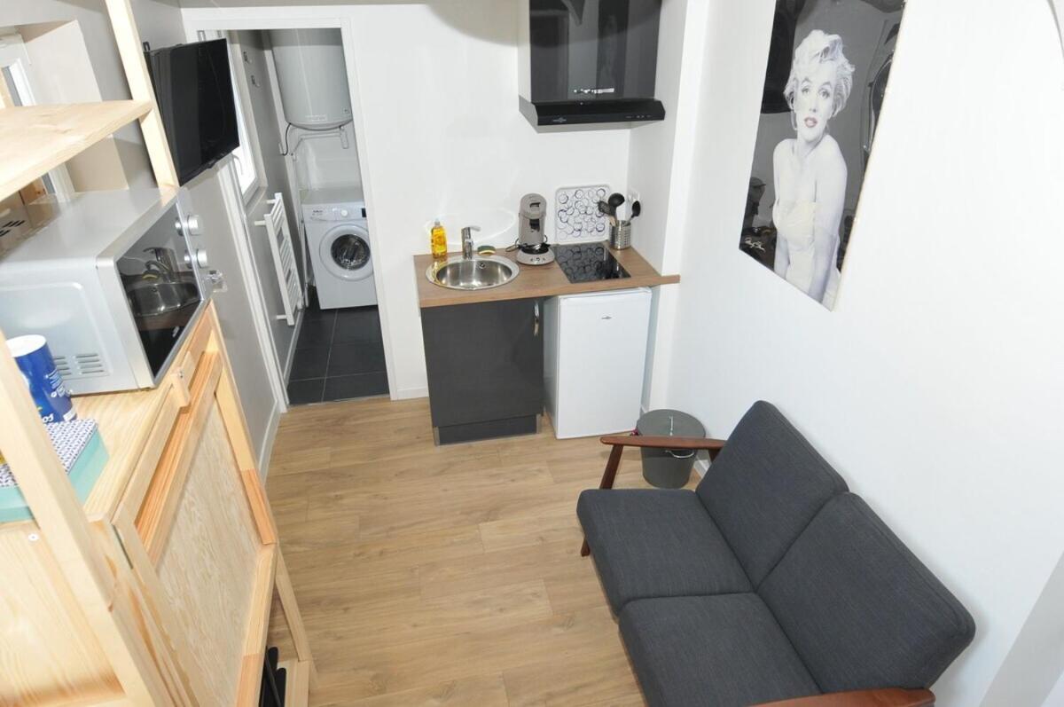 Le Cerne, Beau Studio Duplex Pour 2 Personnes Rouen Exterior foto