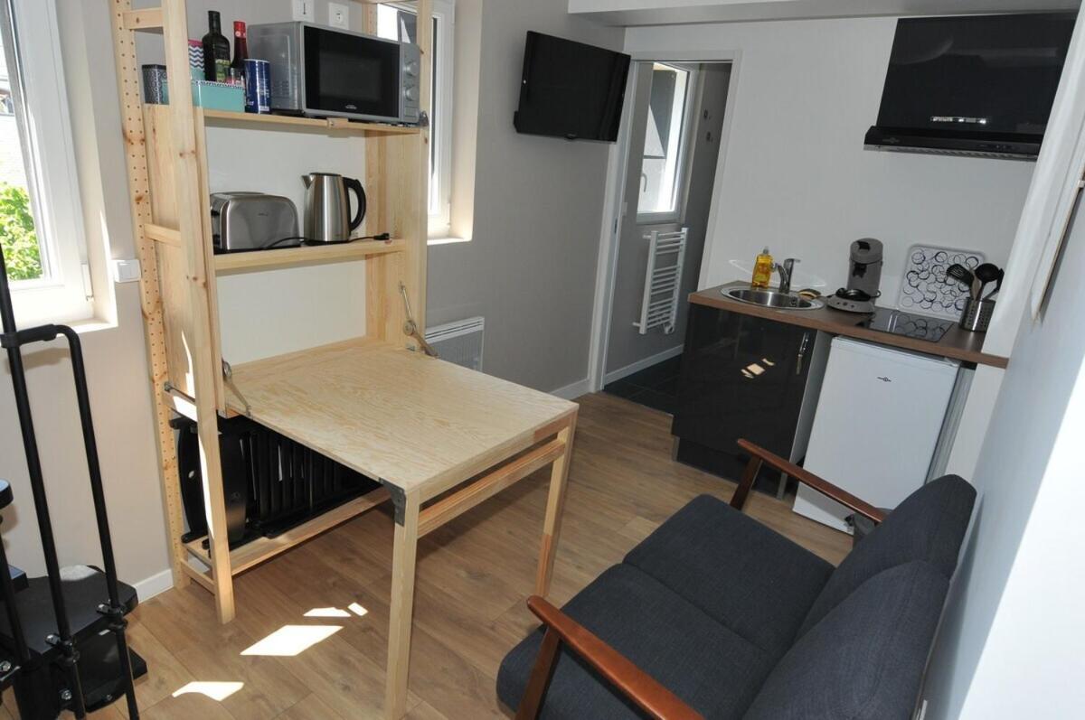 Le Cerne, Beau Studio Duplex Pour 2 Personnes Rouen Exterior foto